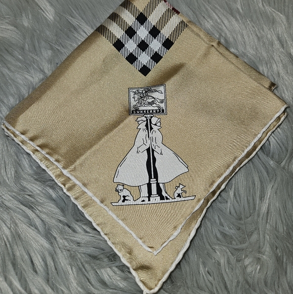Authentic Vintage Burberry Scarve - Picture 5 of 5